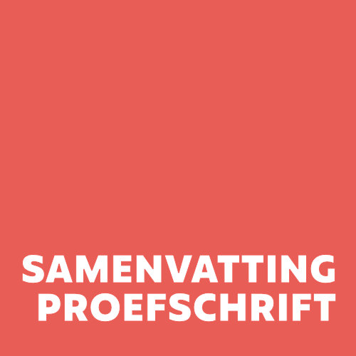 Logo met daarop de tekst: samenvatting proefschrift