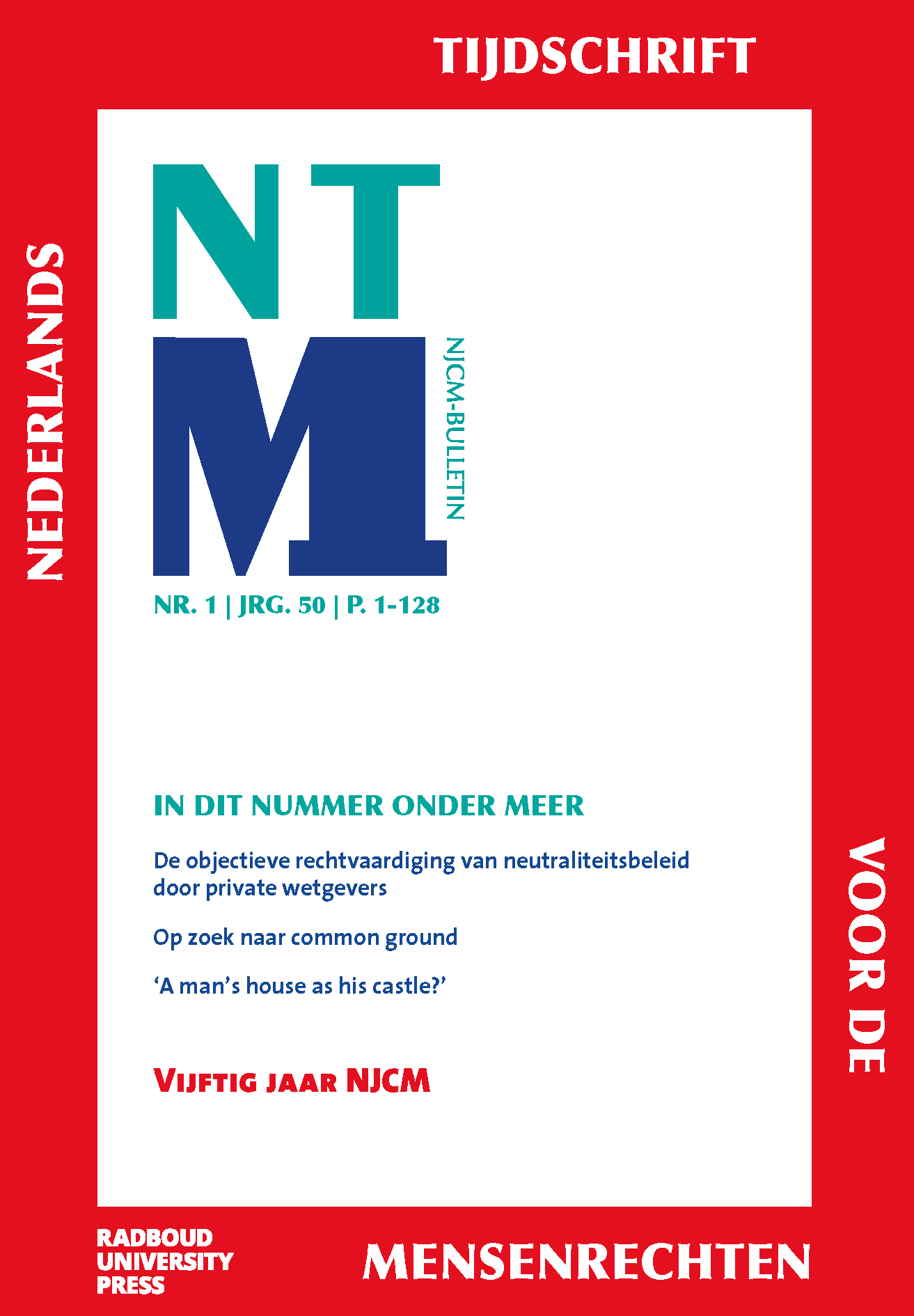 Cover image with table of contents